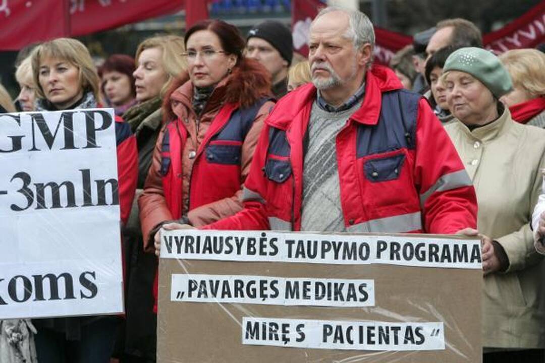 Profesinės sąjungos reikalauja premjero atsistatydinimo (papildyta)