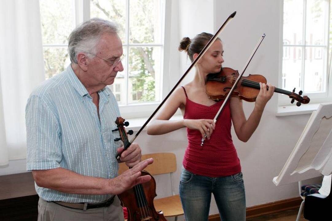 Nutiesė muzikinį tiltą iš Bostono į Klaipėdą