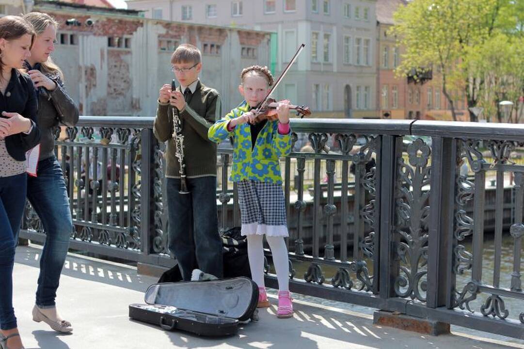 Klaipėdos Gatvės muzikos dienoje – stilių įvairovė 
