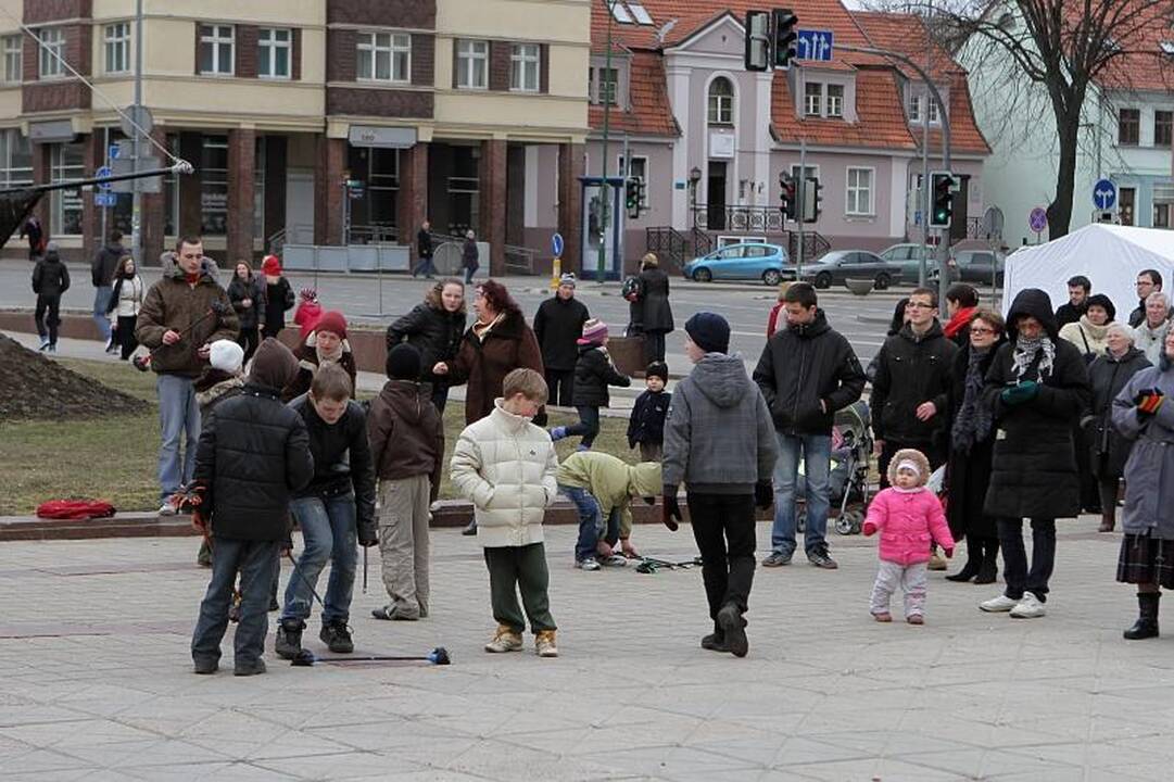 Klaipėdiečiai šventėje nemokamai tikrinosi sveikatą  