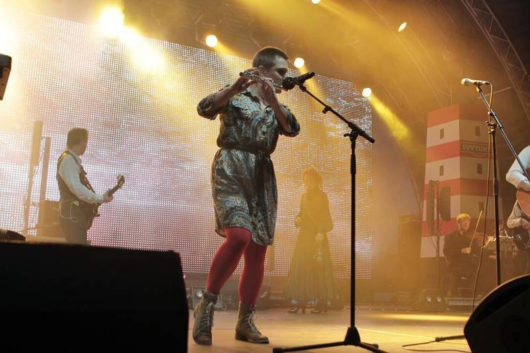 Jūros šventės finišas – grupės „Skylė“ koncertas