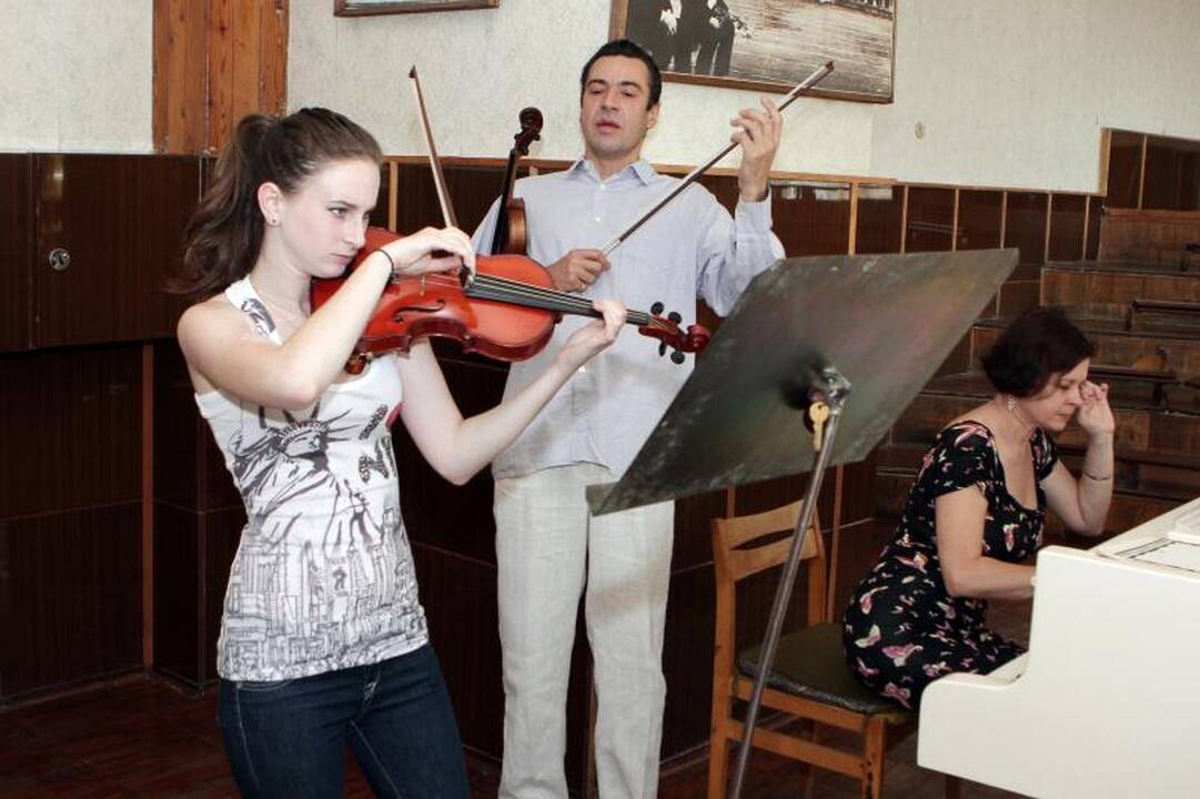 Nutiesė muzikinį tiltą iš Bostono į Klaipėdą
