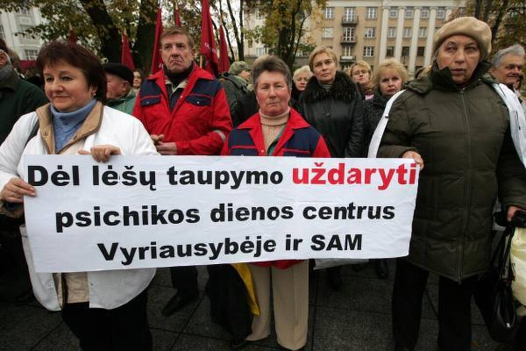 Profesinės sąjungos reikalauja premjero atsistatydinimo (papildyta)