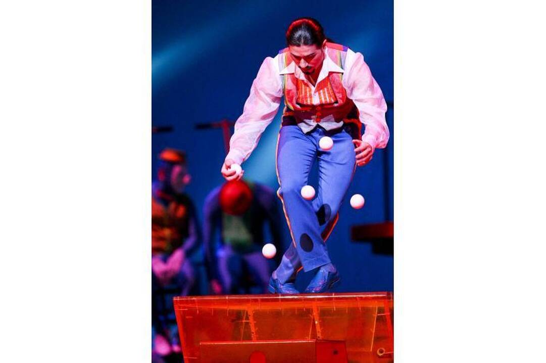 „Cirque du Soleil“ pasirodymą publika įvertino ovacijomis ir šūksniais