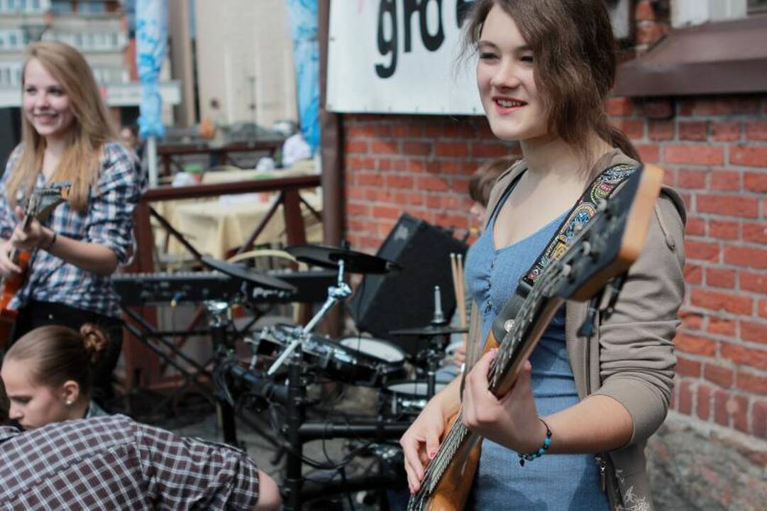 Klaipėdos Gatvės muzikos dienoje – stilių įvairovė 