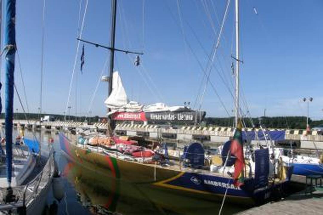 „Ambersail“ jau prisišvartavo Klaipėdos uoste