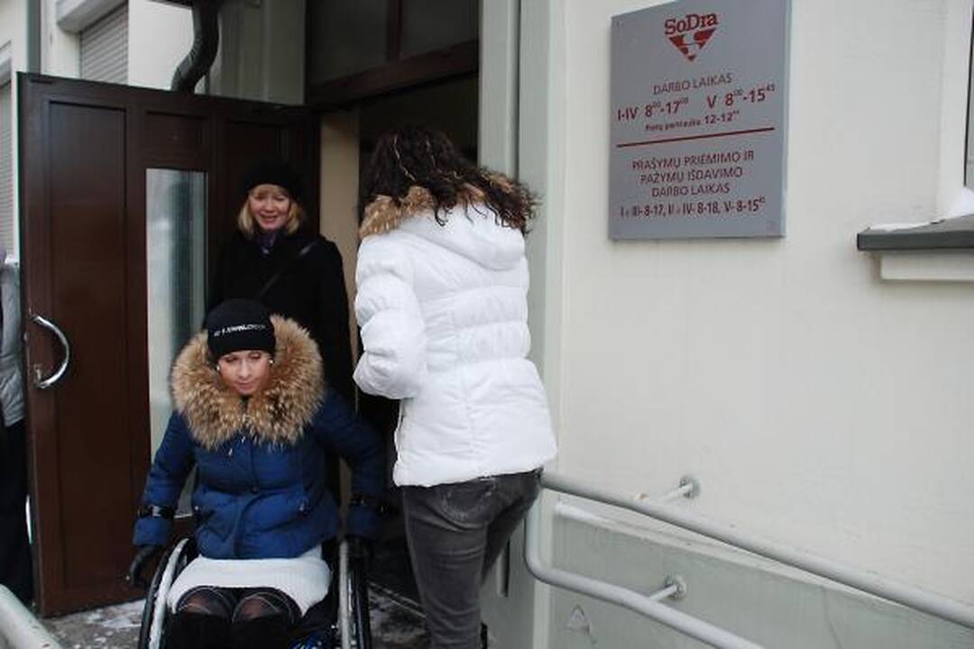 Klaipėda nėra patogi neįgaliesiems