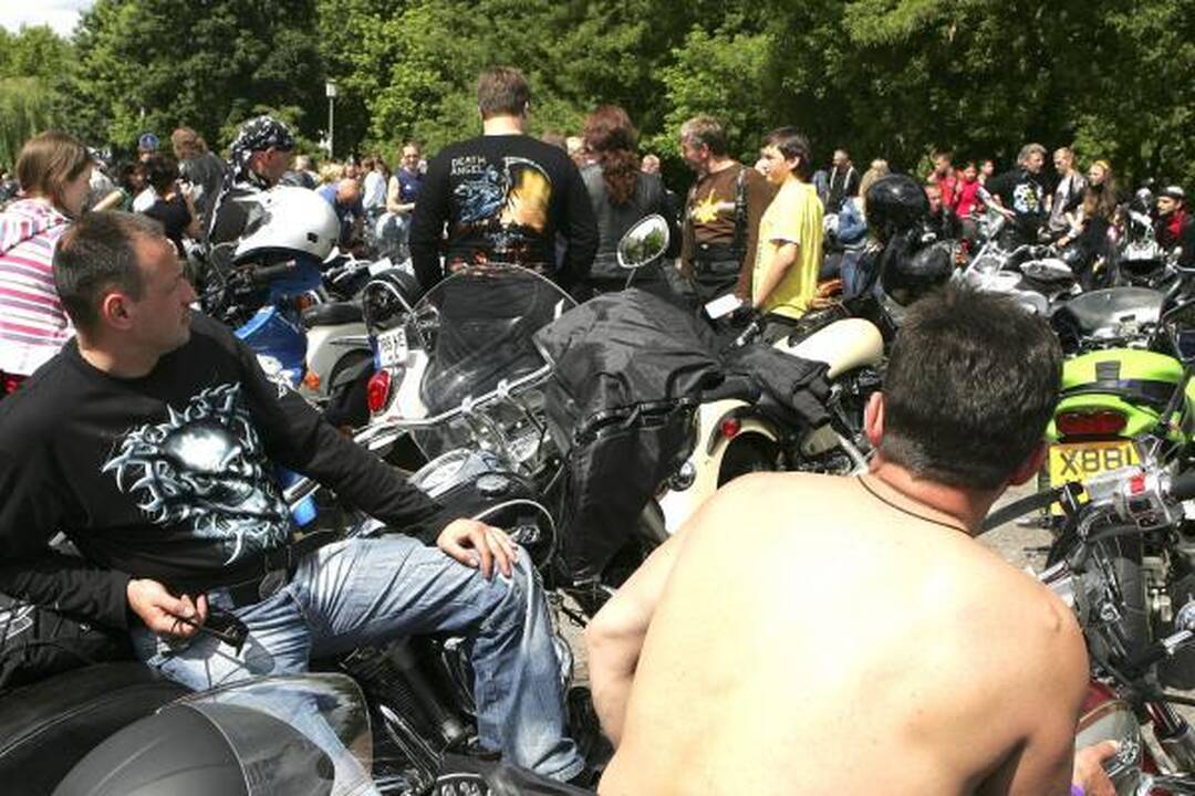 Savaitgalį Kaune karaliavo motociklai (papildyta)