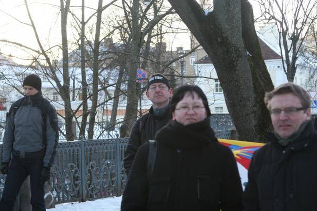 Tibeto skveras atgimė apsaugotas nuo vandalų
