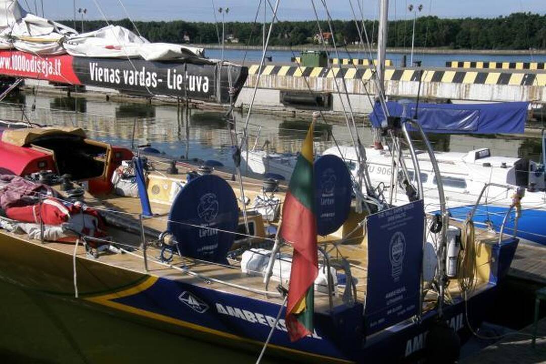 „Ambersail“ jau prisišvartavo Klaipėdos uoste