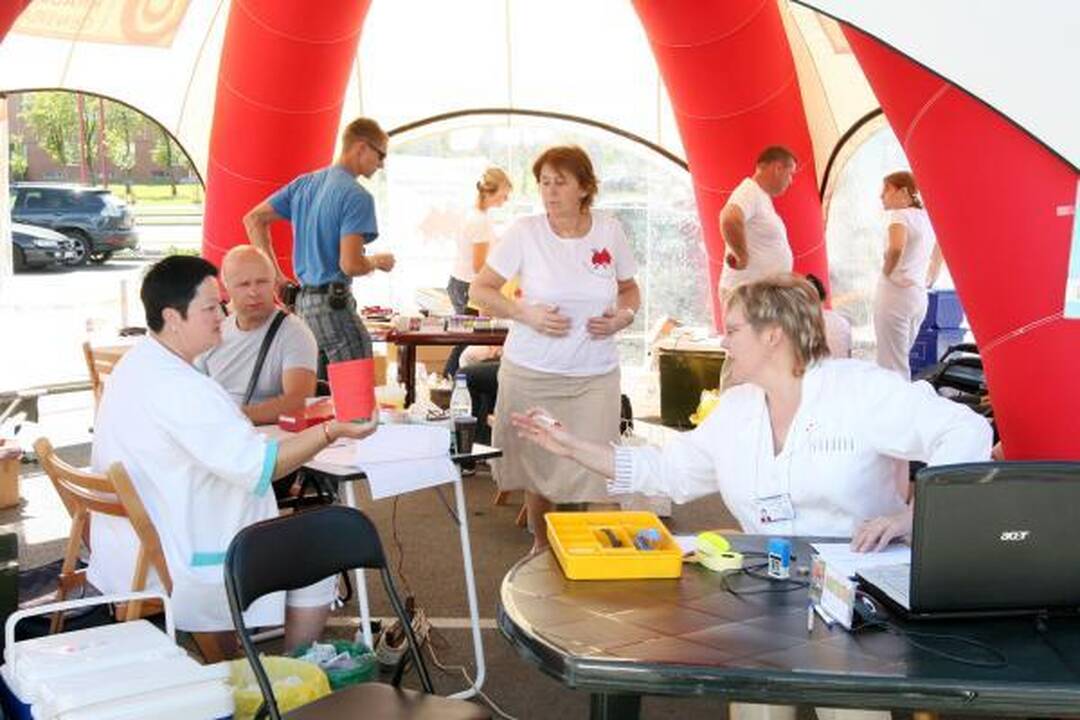 Klaipėdiečių donorų akcijoje - daug naujokų