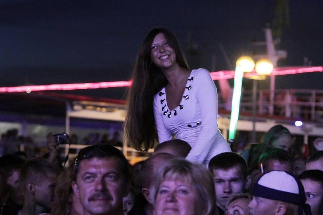 Jūros šventės finišas – grupės „Skylė“ koncertas