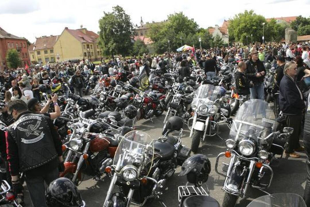 Savaitgalį Kaune karaliavo motociklai (papildyta)