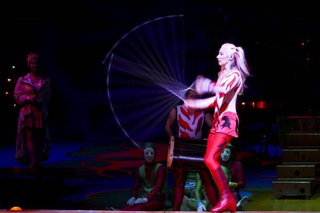 „Cirque du Soleil“ pasirodymą publika įvertino ovacijomis ir šūksniais