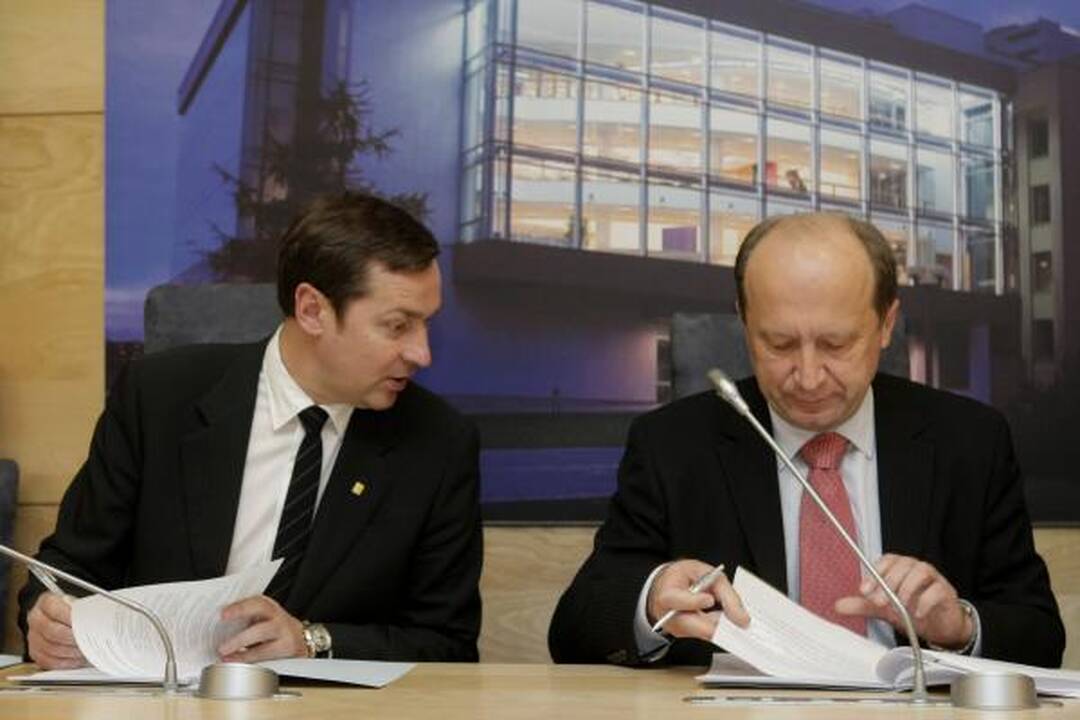 Permainų koalicijai duotas oficialus startas