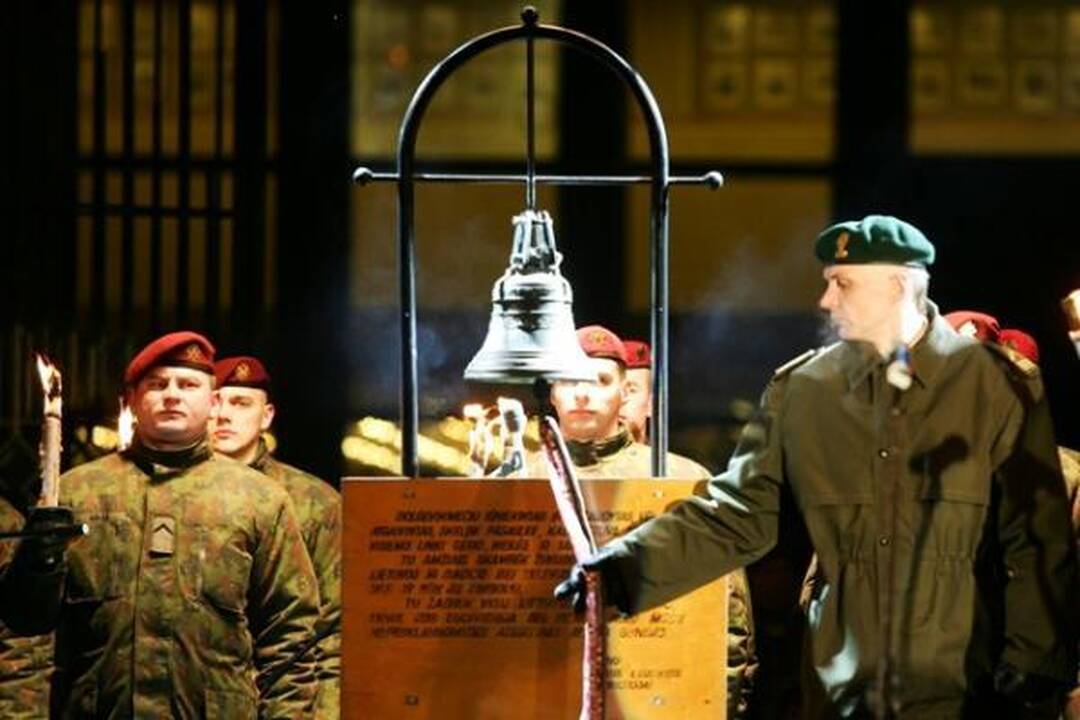 Laisvės gynėjų dienos išvakarėse - atminimo laužai