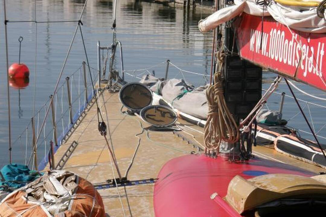 „Ambersail“ jau prisišvartavo Klaipėdos uoste