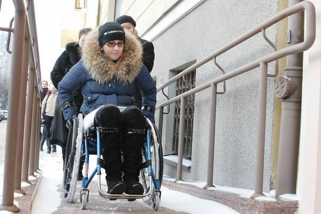 Klaipėda nėra patogi neįgaliesiems