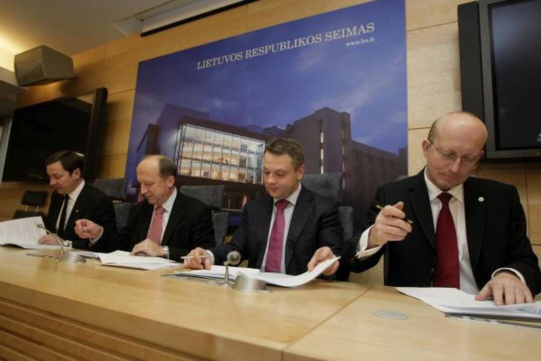 Permainų koalicijai duotas oficialus startas