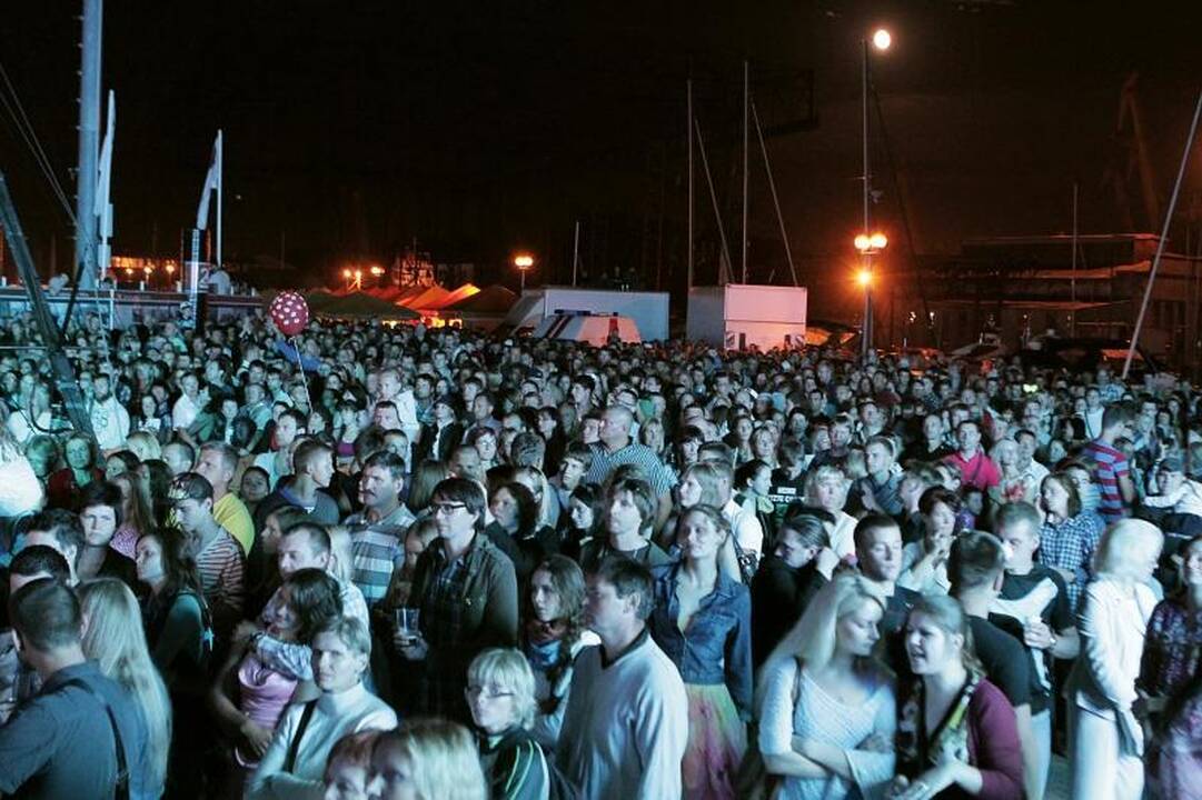 Jūros šventės finišas – grupės „Skylė“ koncertas