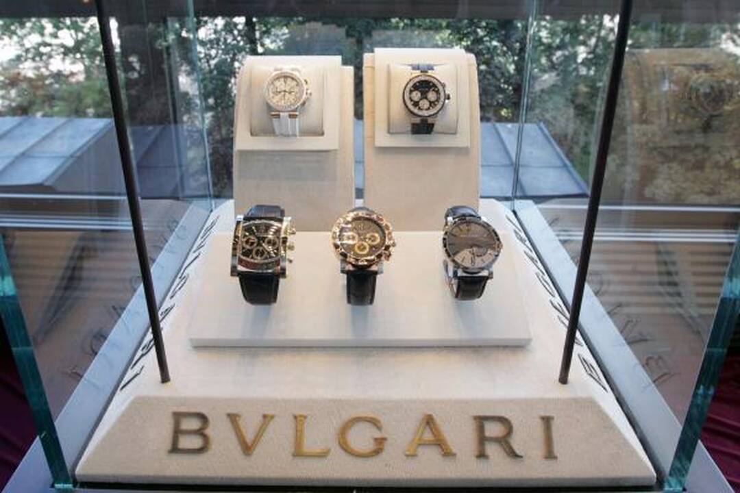 Pirmą kartą Lietuvoje - 50 mln. litų vertės BVLGARI kolekcija