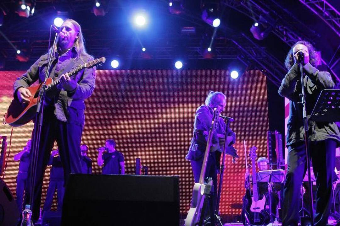 Jūros šventės finišas – grupės „Skylė“ koncertas