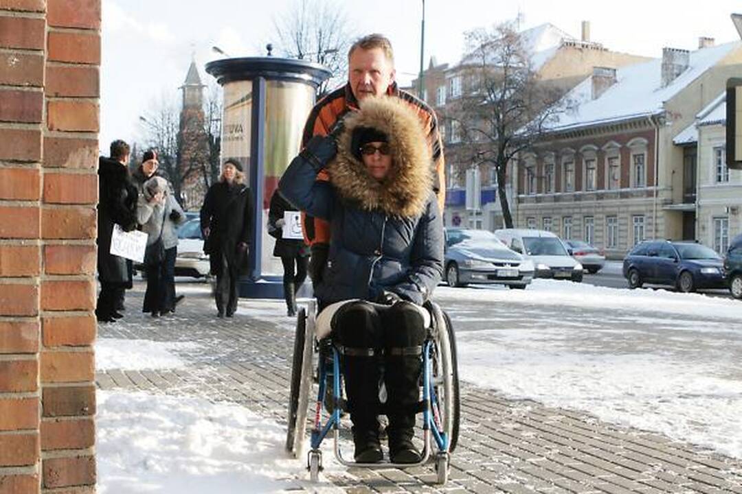 Klaipėda nėra patogi neįgaliesiems