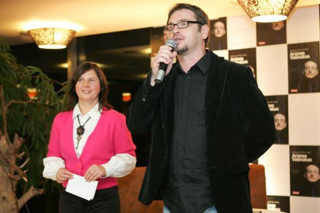 A.Valinskas pristatė pirmąją savo biografiją