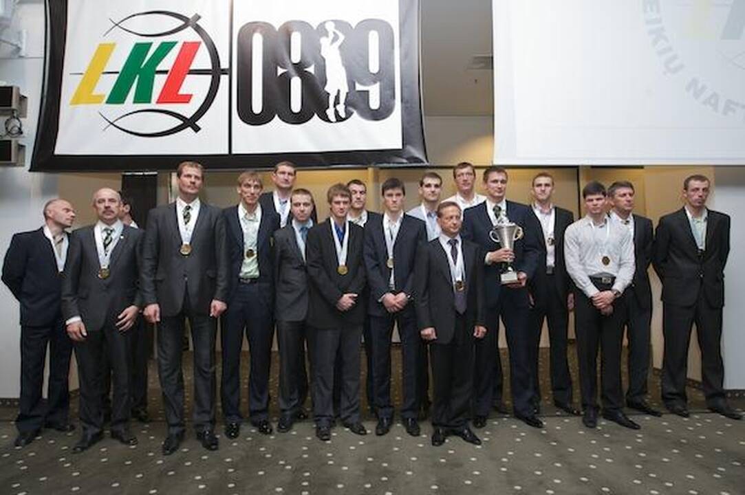LKL: aukso žiedai įteikti, laureatai paskelbti