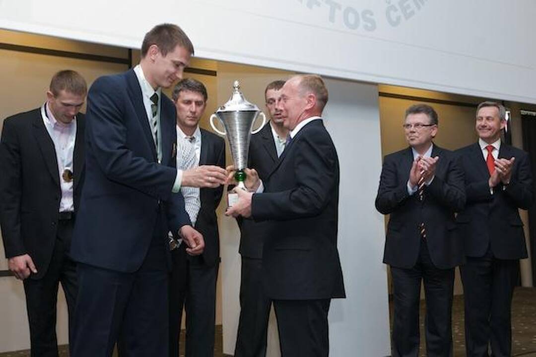 LKL: aukso žiedai įteikti, laureatai paskelbti