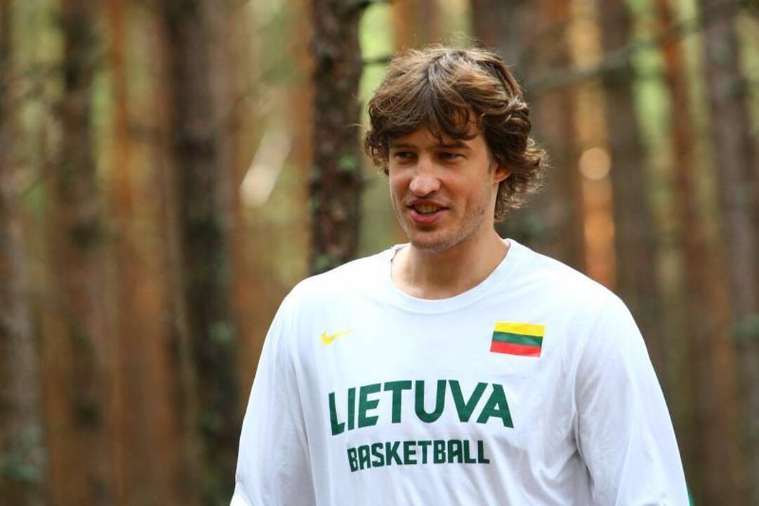 Po atrankos į olimpiadą pailsėję krepšininkai vėl pluša treniruotėse