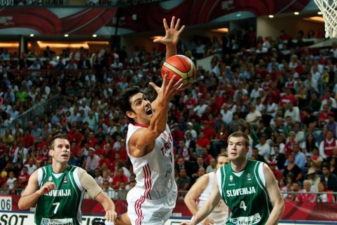 Turkijos krepšininkai nepaliko vilčių slovėnams