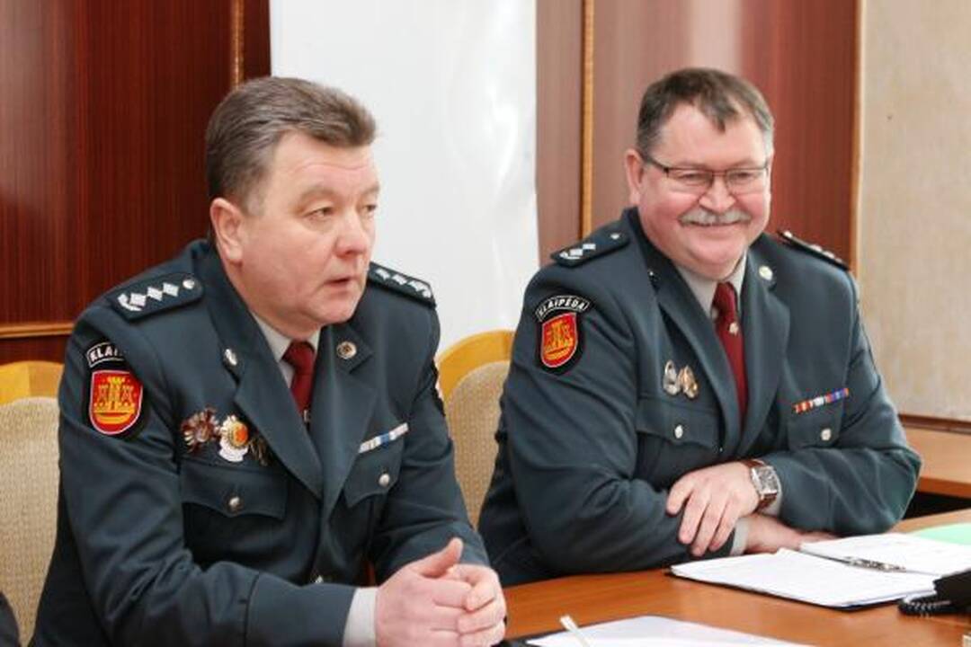 Klaipėdos policininkai sulaukė pagyrų