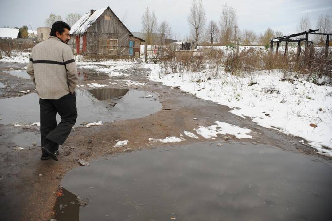 Čigonų taboro gyventojai boikotavo rinkimus
