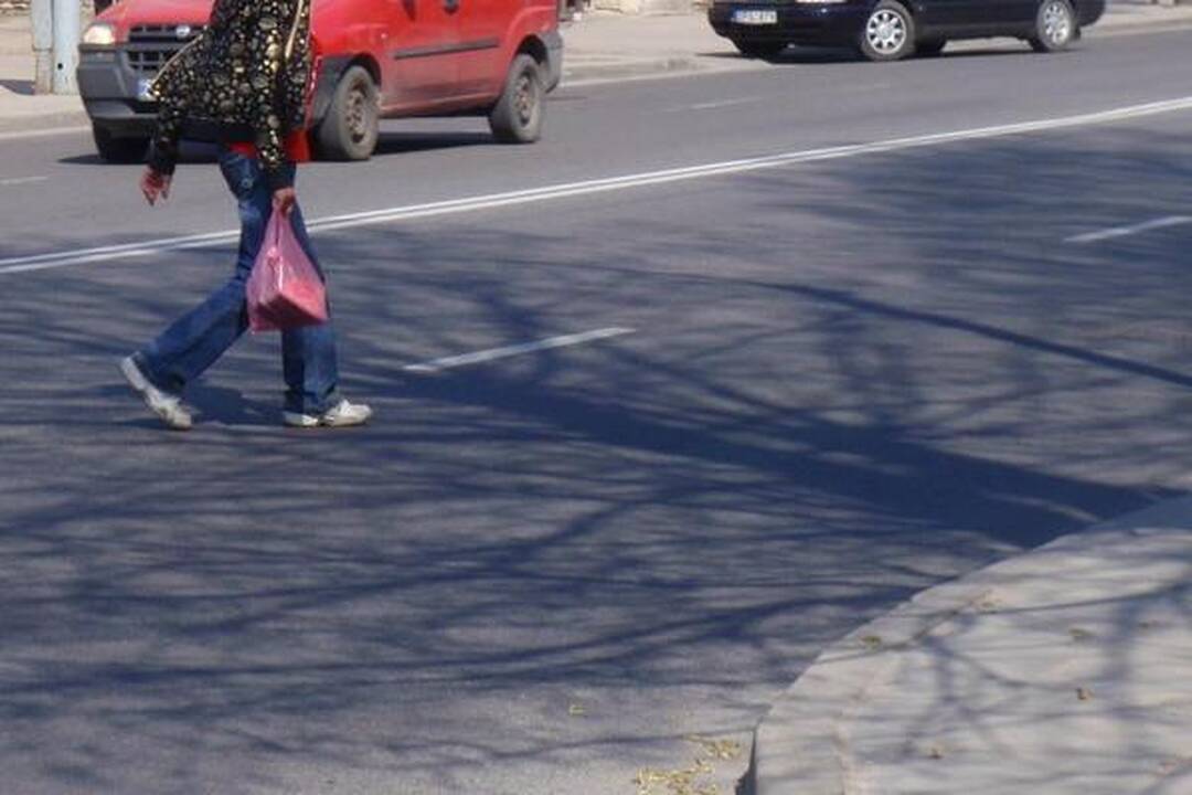 Pėstieji Vilniuje linkę pažeisti eismo taisykles