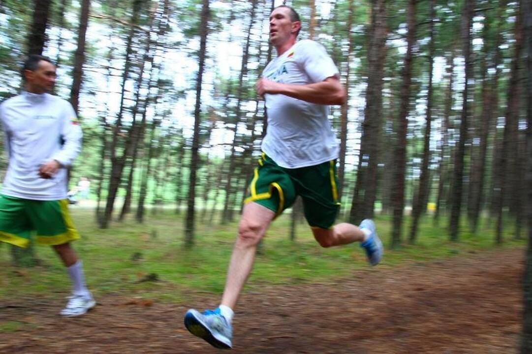 Po atrankos į olimpiadą pailsėję krepšininkai vėl pluša treniruotėse