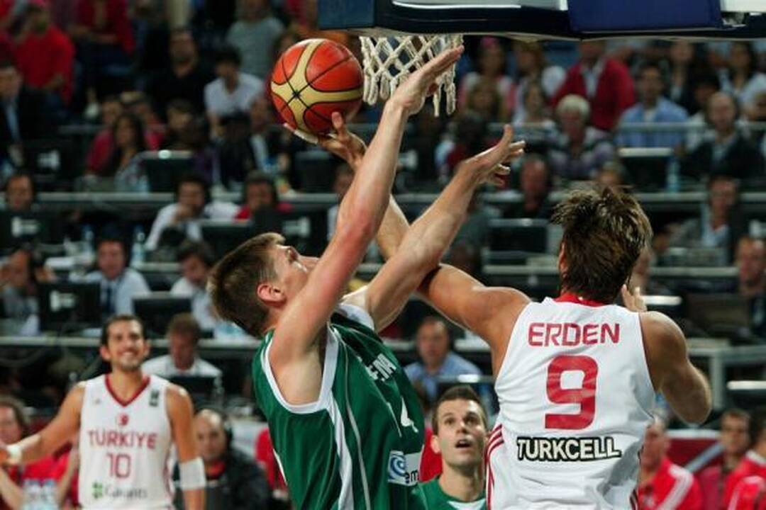 Turkijos krepšininkai nepaliko vilčių slovėnams