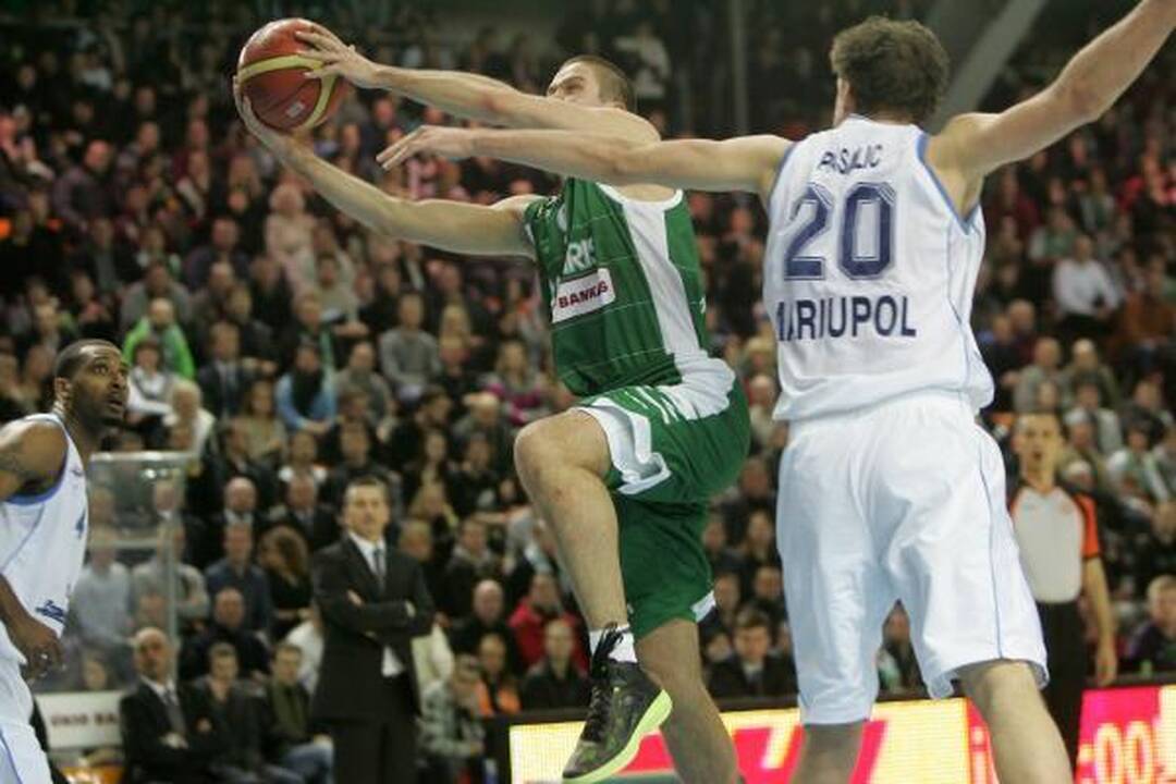 VTB lyga: Kauno „Žalgiris“ – Mariupolio „Azovmaš“ 75:86 