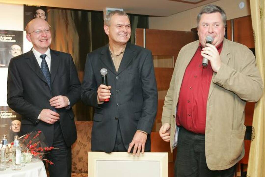 A.Valinskas pristatė pirmąją savo biografiją