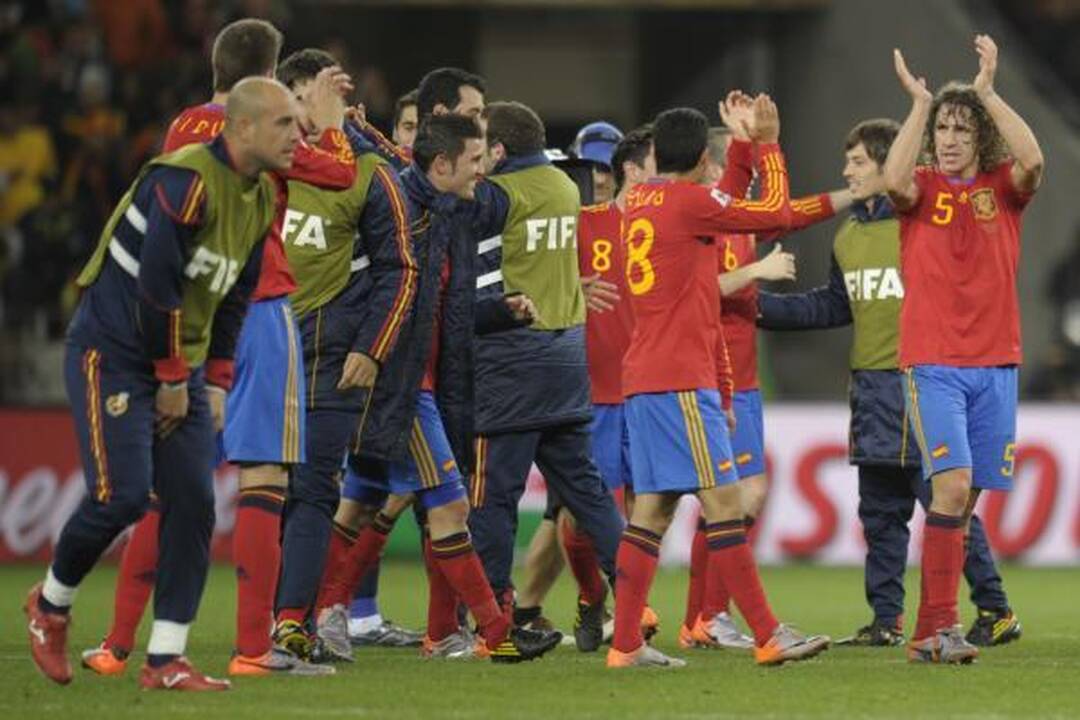 Ispanai įveikė Portugaliją ir žengė į ketvirtfinalį