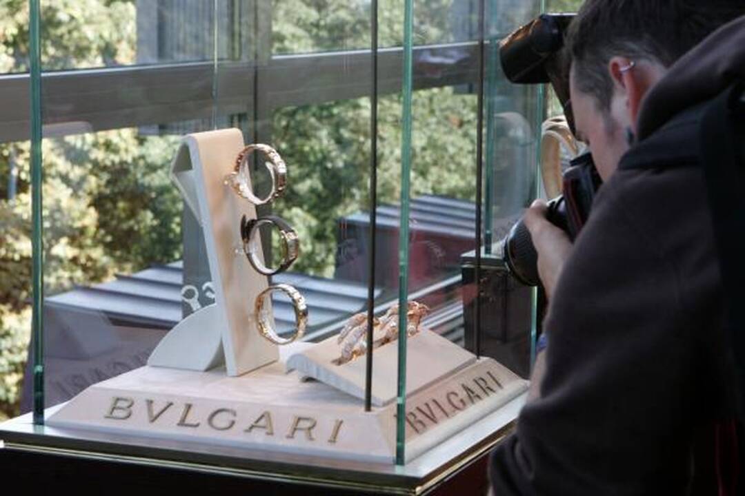 Pirmą kartą Lietuvoje - 50 mln. litų vertės BVLGARI kolekcija