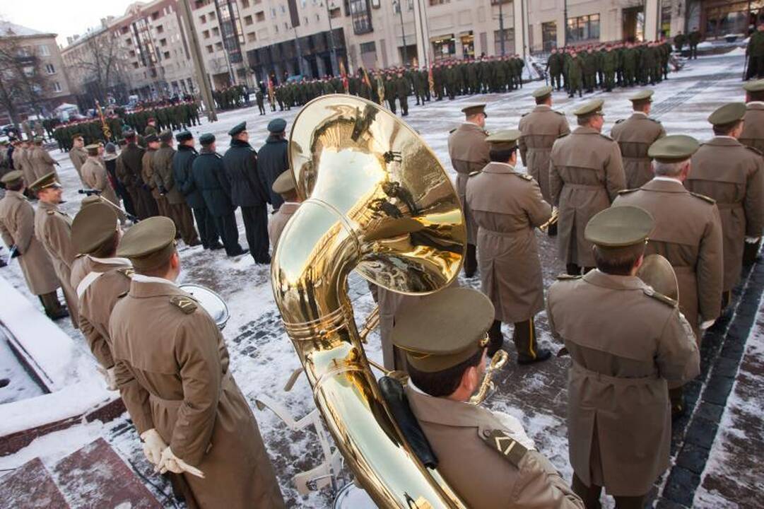 Krašto apsaugos savanorių pajėgos minėjo 21-ąsias įkūrimo metines