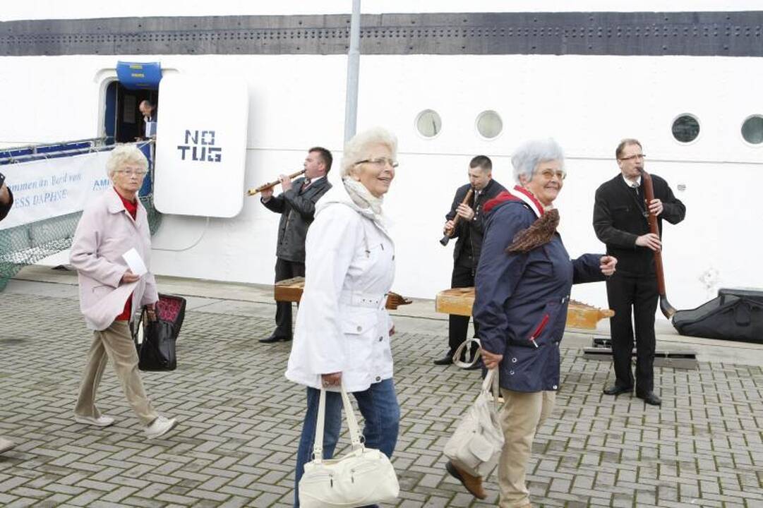 Kruizinių laivų sezoną atidarė „Princesė Dafnė“
