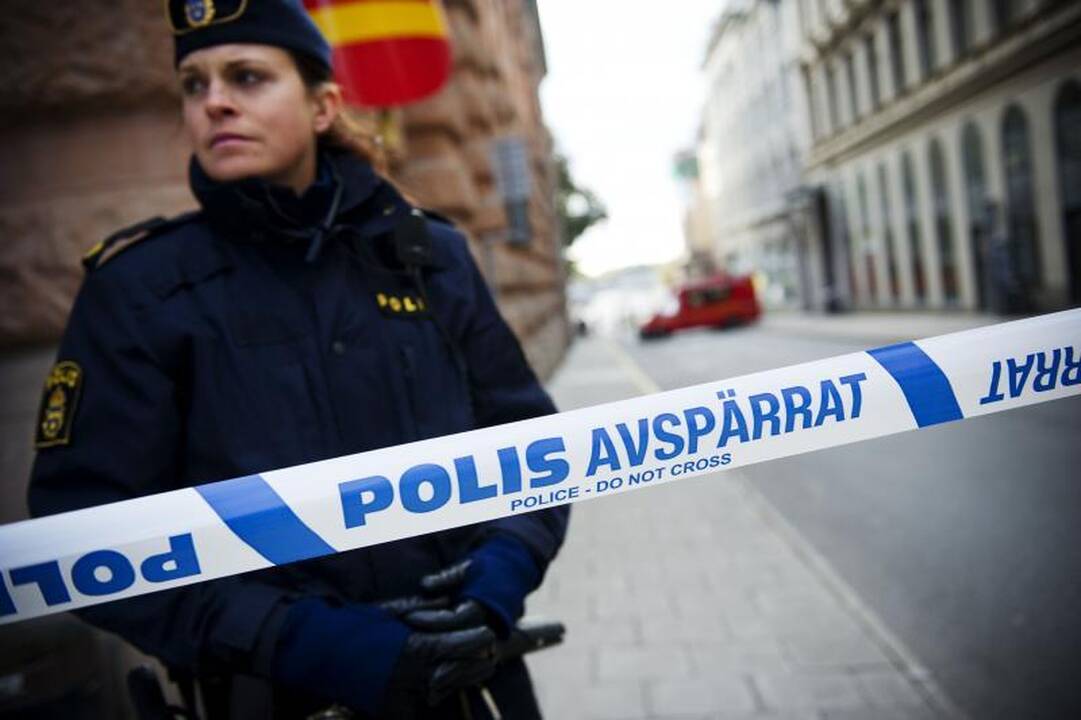 Dėl galimo sprogmens evakuota dalis Švedijos vyriausybės pastato