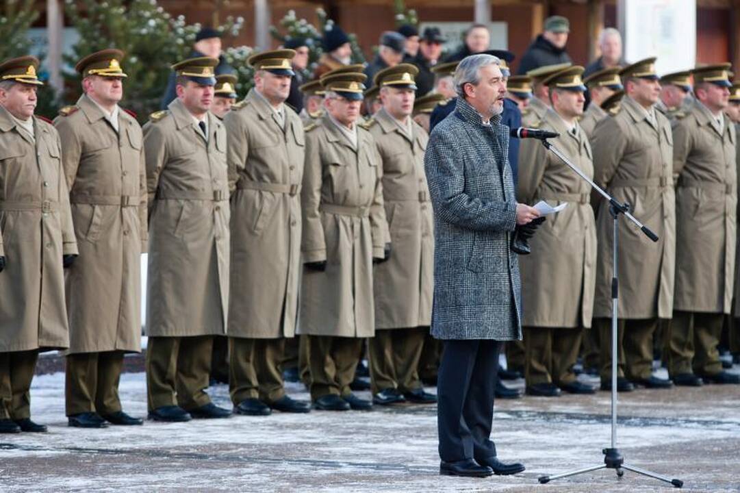 Krašto apsaugos savanorių pajėgos minėjo 21-ąsias įkūrimo metines