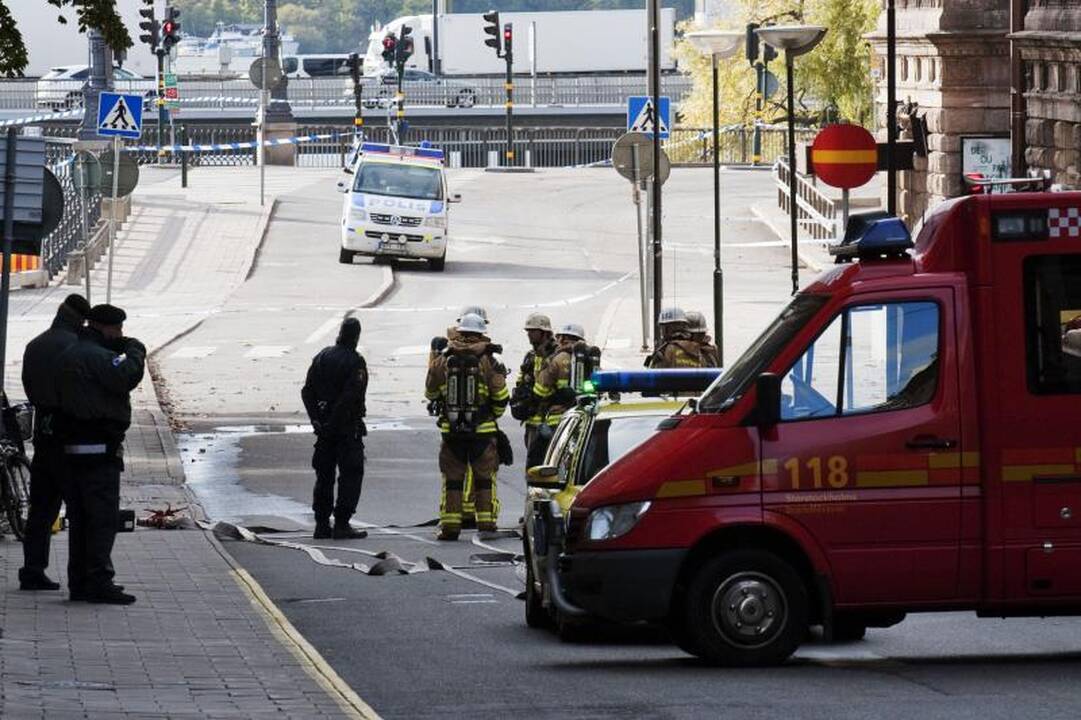 Dėl galimo sprogmens evakuota dalis Švedijos vyriausybės pastato