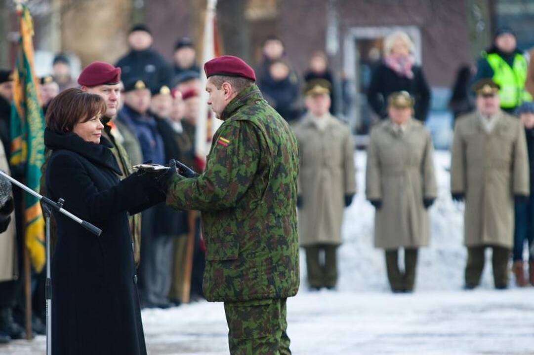 Krašto apsaugos savanorių pajėgos minėjo 21-ąsias įkūrimo metines