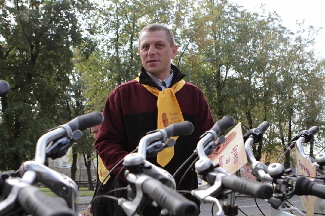 Klaipėdoje – dviračių žygis „Už organų donorystę! Už gyvenimą!“