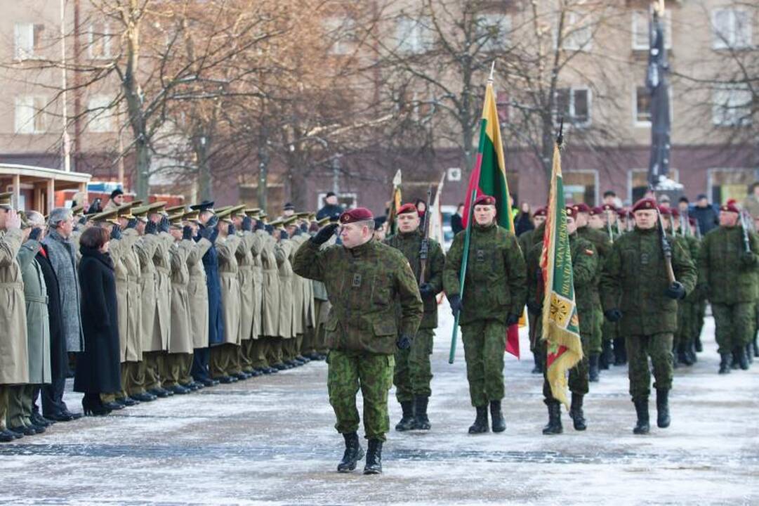 Krašto apsaugos savanorių pajėgos minėjo 21-ąsias įkūrimo metines