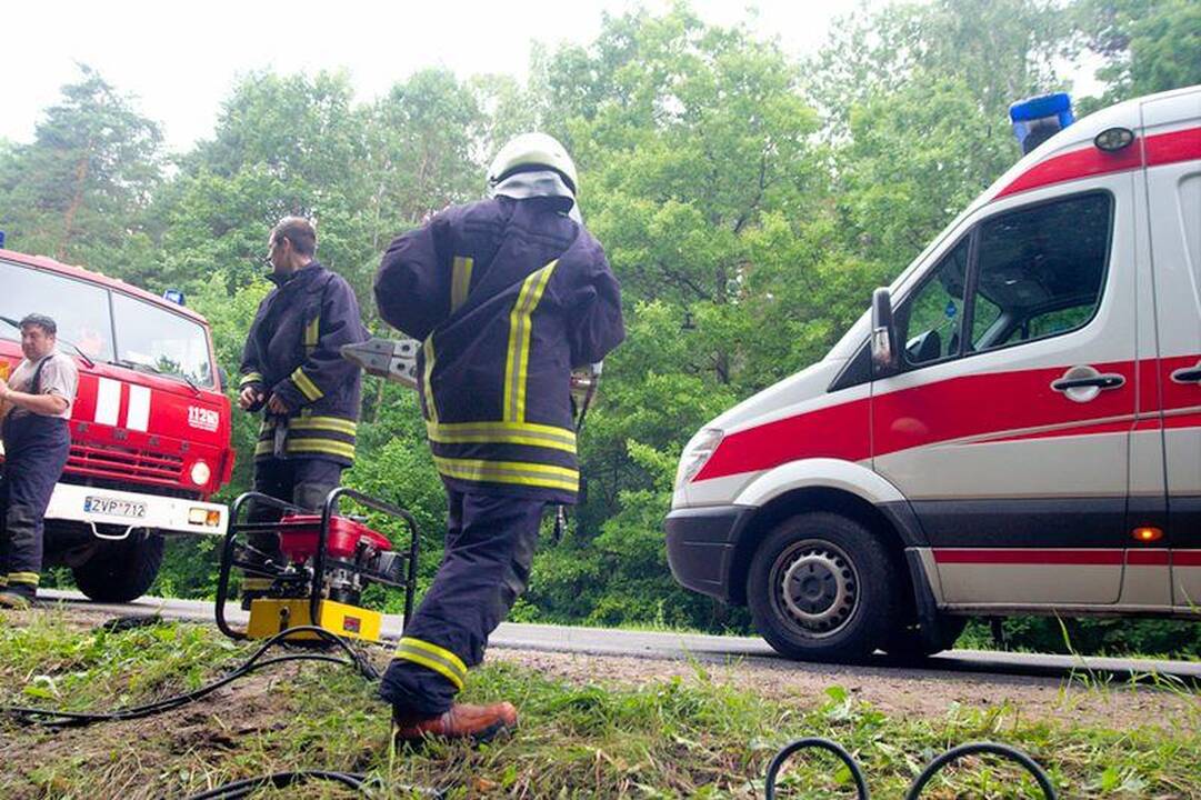 Ieškomas avariją Vilniuje sukėlęs vairuotojas 